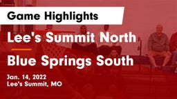 Lee's Summit North  vs Blue Springs South  Game Highlights - Jan. 14, 2022