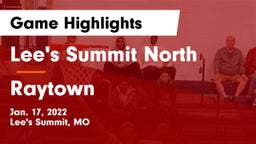 Lee's Summit North  vs Raytown  Game Highlights - Jan. 17, 2022