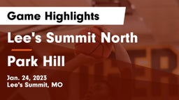 Lee's Summit North  vs Park Hill  Game Highlights - Jan. 24, 2023