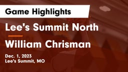 Lee's Summit North  vs William Chrisman  Game Highlights - Dec. 1, 2023