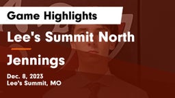 Lee's Summit North  vs Jennings  Game Highlights - Dec. 8, 2023