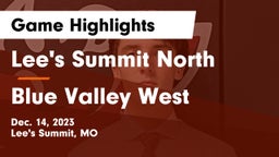Lee's Summit North  vs Blue Valley West  Game Highlights - Dec. 14, 2023
