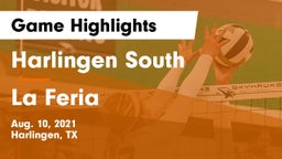Harlingen South  vs La Feria  Game Highlights - Aug. 10, 2021