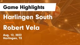 Harlingen South  vs Robert Vela  Game Highlights - Aug. 12, 2022