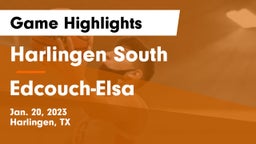 Harlingen South  vs Edcouch-Elsa  Game Highlights - Jan. 20, 2023