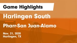 Harlingen South  vs Pharr-San Juan-Alamo  Game Highlights - Nov. 21, 2020