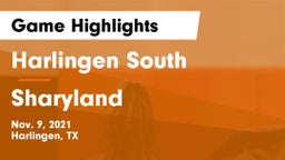 Harlingen South  vs Sharyland  Game Highlights - Nov. 9, 2021