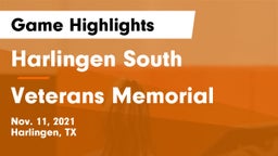 Harlingen South  vs Veterans Memorial Game Highlights - Nov. 11, 2021
