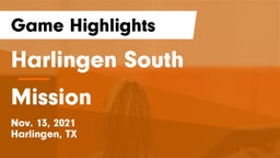 Harlingen South  vs Mission  Game Highlights - Nov. 13, 2021