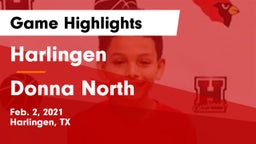 Harlingen  vs Donna North  Game Highlights - Feb. 2, 2021