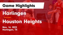Harlingen  vs Houston Heights Game Highlights - Nov. 16, 2023