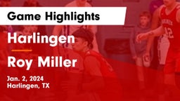 Harlingen  vs Roy Miller  Game Highlights - Jan. 2, 2024