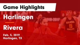 Harlingen  vs Rivera  Game Highlights - Feb. 5, 2019