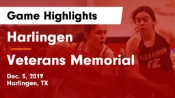 Harlingen  vs Veterans Memorial  Game Highlights - Dec. 5, 2019