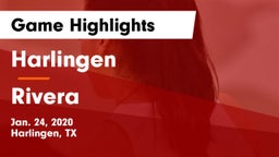 Harlingen  vs Rivera  Game Highlights - Jan. 24, 2020