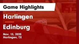 Harlingen  vs Edinburg  Game Highlights - Nov. 13, 2020