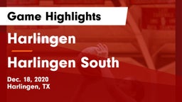 Harlingen  vs Harlingen South  Game Highlights - Dec. 18, 2020