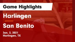 Harlingen  vs San Benito  Game Highlights - Jan. 2, 2021