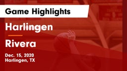 Harlingen  vs Rivera  Game Highlights - Dec. 15, 2020