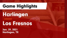 Harlingen  vs Los Fresnos  Game Highlights - Jan. 29, 2021