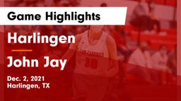 Harlingen  vs John Jay  Game Highlights - Dec. 2, 2021