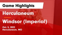 Herculaneum  vs Windsor (Imperial)  Game Highlights - Oct. 5, 2022