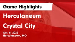 Herculaneum  vs Crystal City  Game Highlights - Oct. 8, 2022
