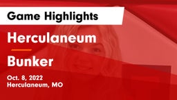 Herculaneum  vs Bunker   Game Highlights - Oct. 8, 2022