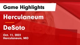 Herculaneum  vs DeSoto  Game Highlights - Oct. 11, 2022