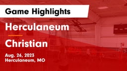 Herculaneum  vs Christian  Game Highlights - Aug. 26, 2023