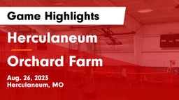 Herculaneum  vs Orchard Farm  Game Highlights - Aug. 26, 2023