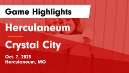 Herculaneum  vs Crystal City  Game Highlights - Oct. 7, 2023
