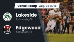 Recap: Lakeside  vs. Edgewood  2018