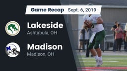 Recap: Lakeside  vs. Madison  2019