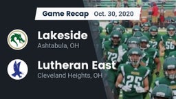 Recap: Lakeside  vs. Lutheran East  2020