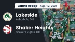 Recap: Lakeside  vs. Shaker Heights  2021