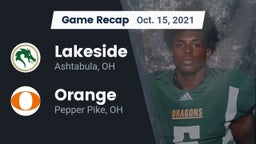 Recap: Lakeside  vs. Orange  2021