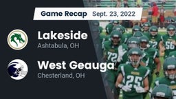 Recap: Lakeside  vs. West Geauga  2022