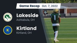Recap: Lakeside  vs. Kirtland  2022