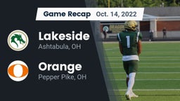 Recap: Lakeside  vs. Orange  2022