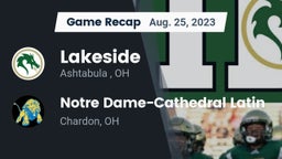 Recap: Lakeside  vs. Notre Dame-Cathedral Latin  2023