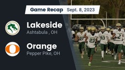 Recap: Lakeside  vs. Orange  2023