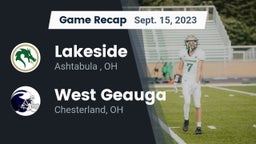 Recap: Lakeside  vs. West Geauga  2023
