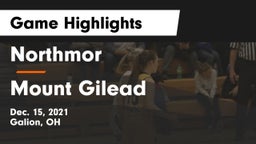 Northmor  vs Mount Gilead  Game Highlights - Dec. 15, 2021