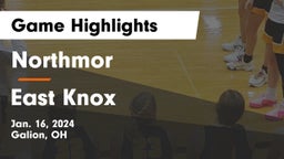 Northmor  vs East Knox  Game Highlights - Jan. 16, 2024