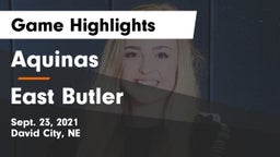 Aquinas  vs East Butler  Game Highlights - Sept. 23, 2021