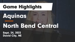 Aquinas  vs North Bend Central  Game Highlights - Sept. 24, 2022