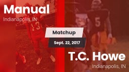 Matchup: Manual  vs. T.C. Howe  2017
