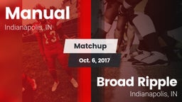 Matchup: Manual  vs. Broad Ripple  2017