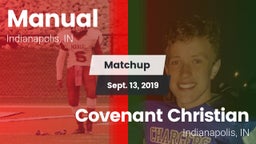 Matchup: Manual  vs. Covenant Christian  2019